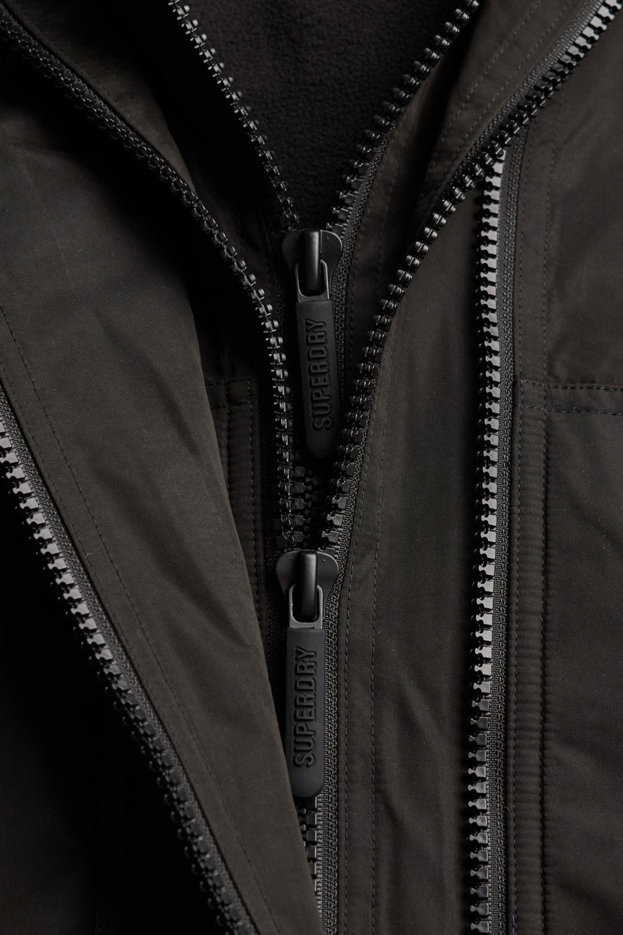 Regenjas zwart - SUPERDRY