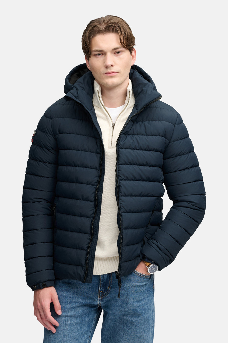 Regenjas blauw - SUPERDRY