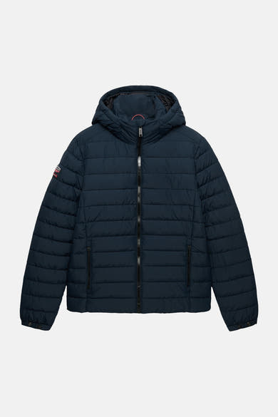 Regenjas blauw - SUPERDRY