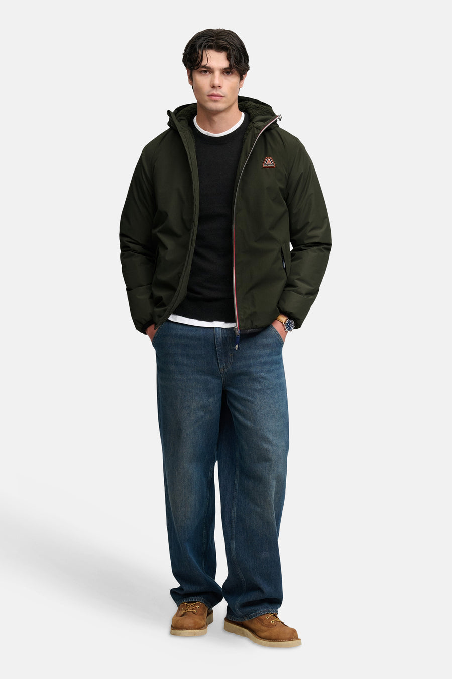 Regenjas green - SUPERDRY