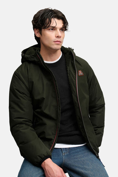 Regenjas green - SUPERDRY