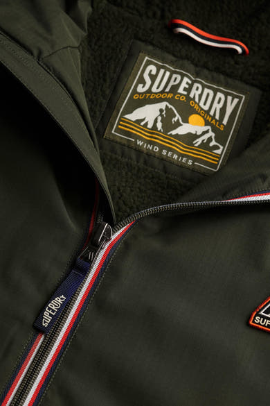 Regenjas green - SUPERDRY