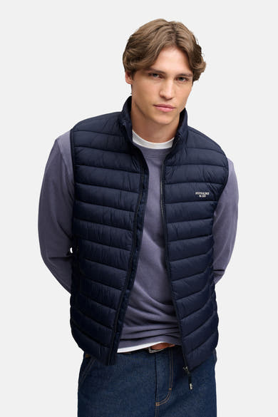 Bodywarmer blauw - SUPERDRY