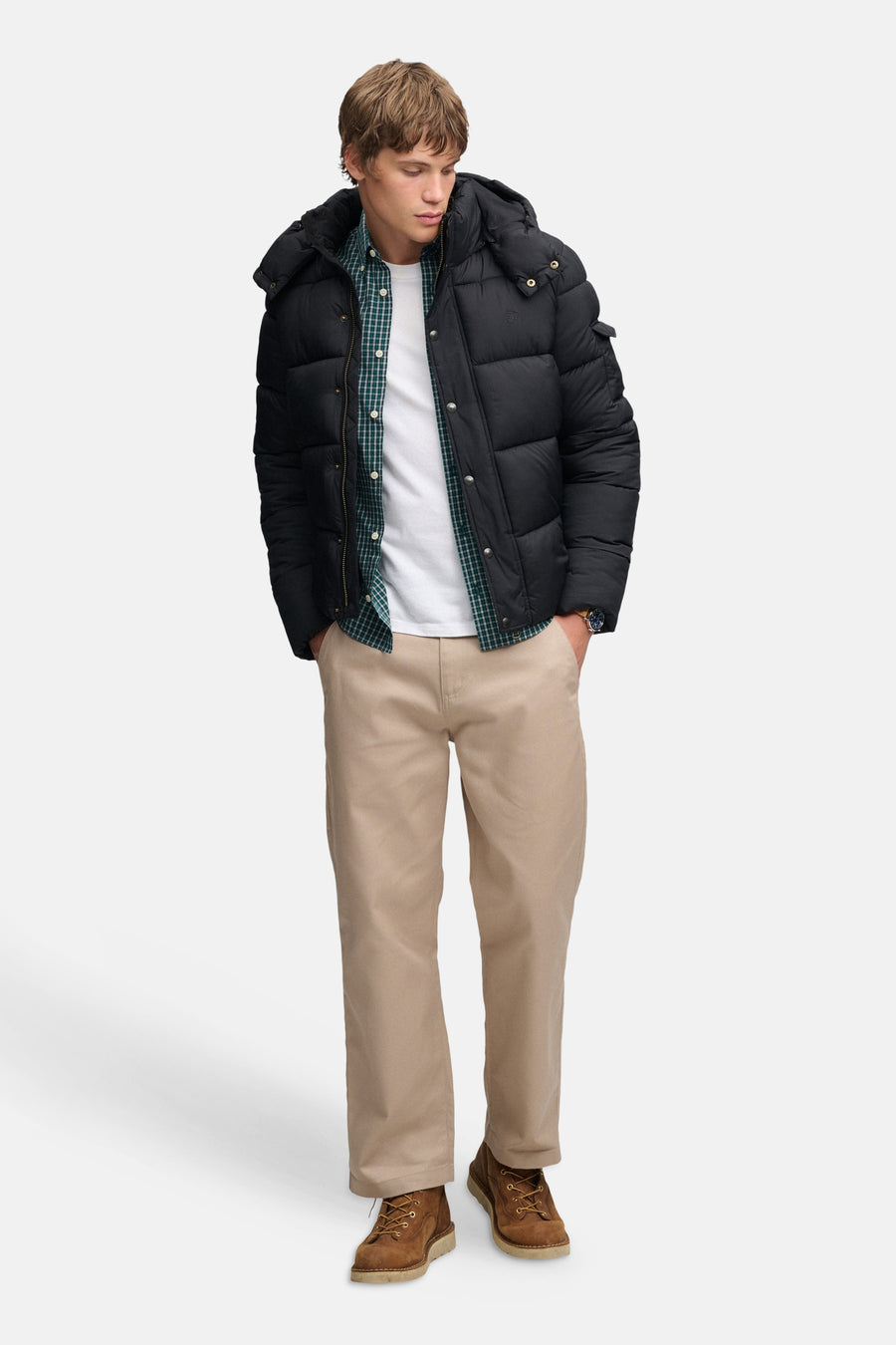 Imperméable noir - SUPERDRY