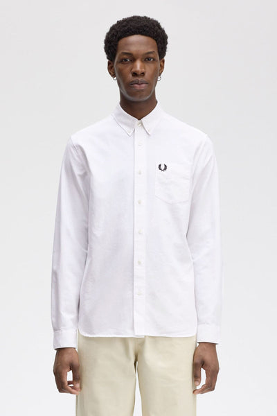 Chemise (manches longues) Blanc - Fred Perry