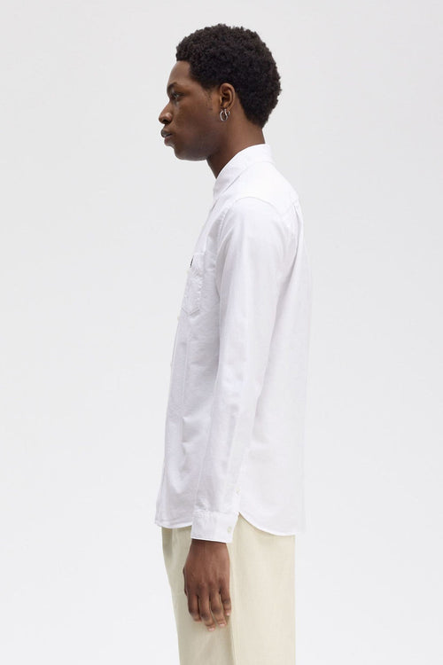 Hemd met lange mouwen - wit