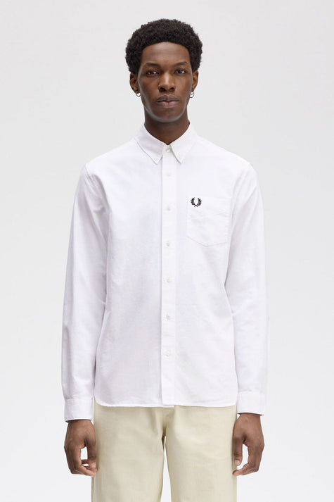 Hemd met lange mouwen - wit