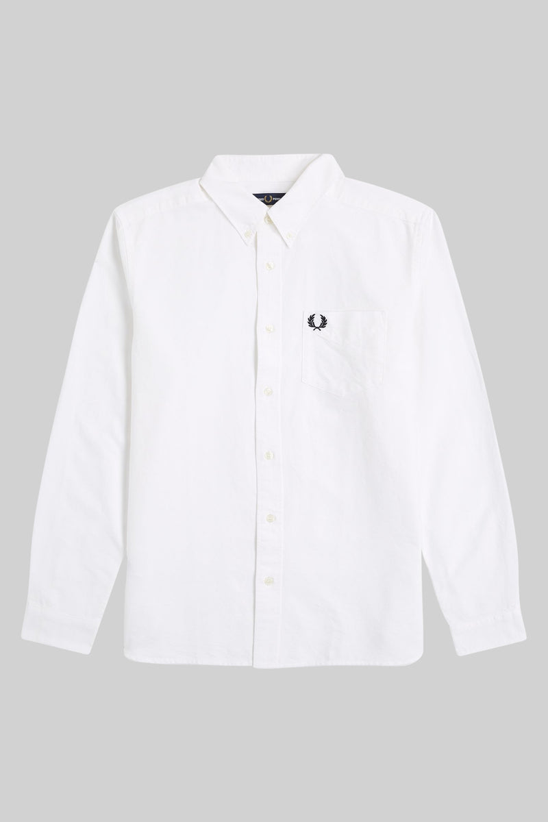 Hemd met lange mouwen - wit