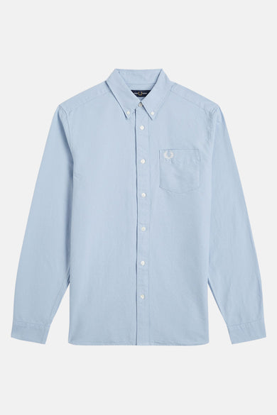 Hemd met lange mouwen - blauw