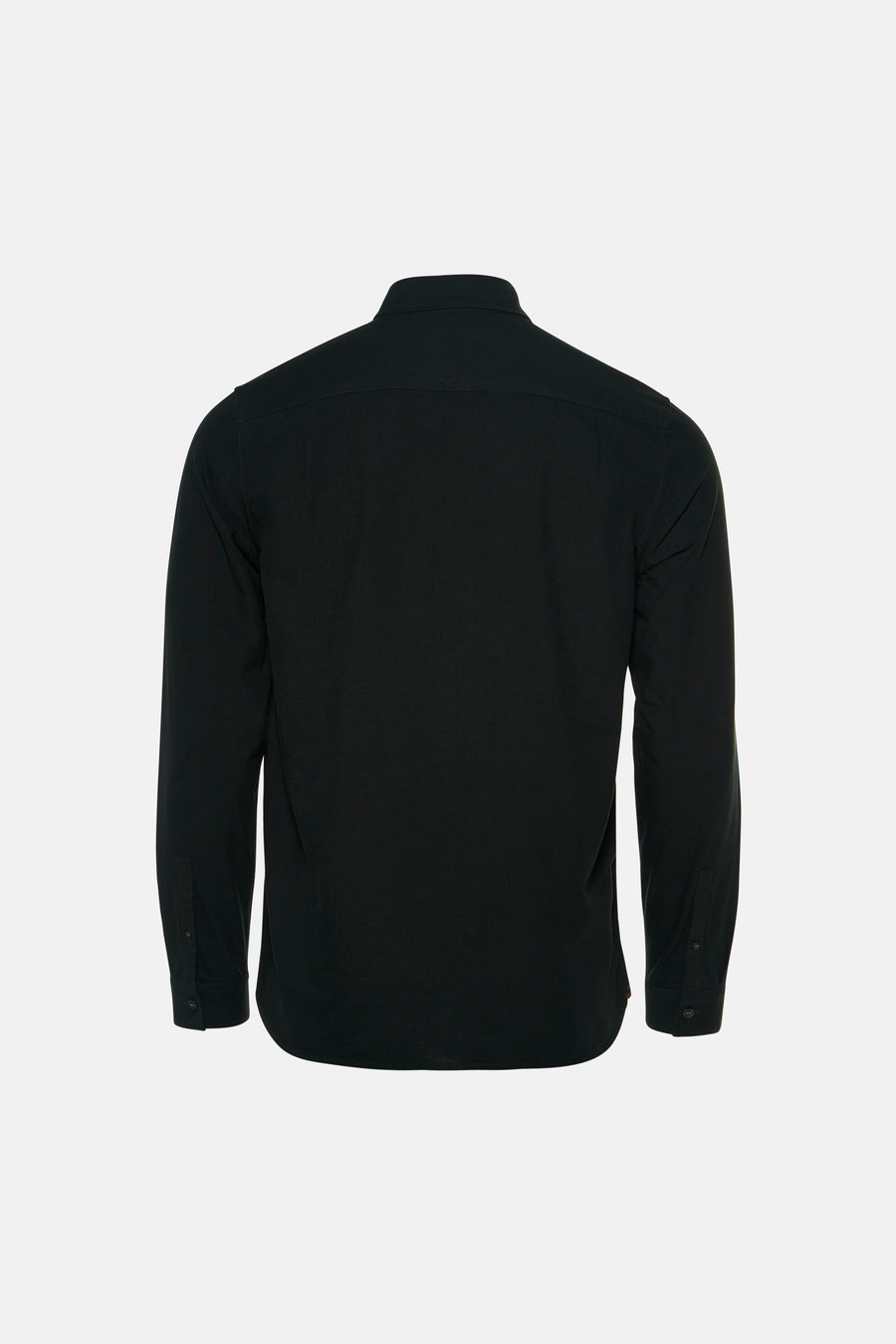 Chemise à manches longues FRED PERRY vert foncé, vue de dos