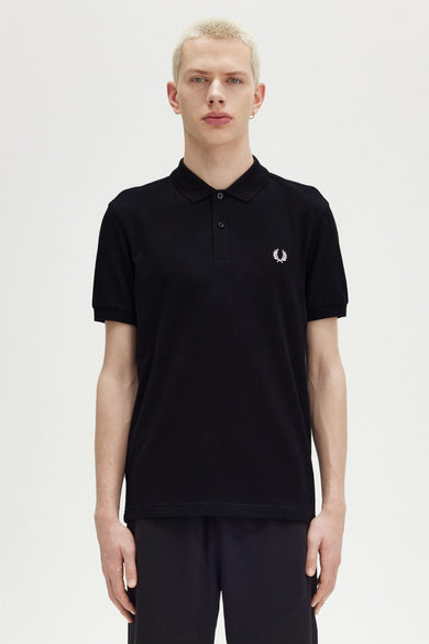 Polo met korte mouwen - zwart