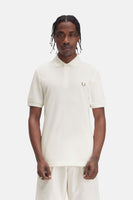 Polo met korte mouwen - ecru