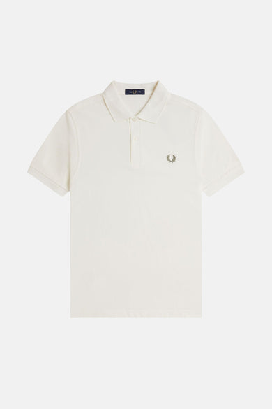 Polo met korte mouwen - ecru