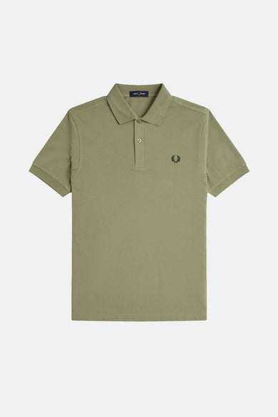 Polo met korte mouwen - olive