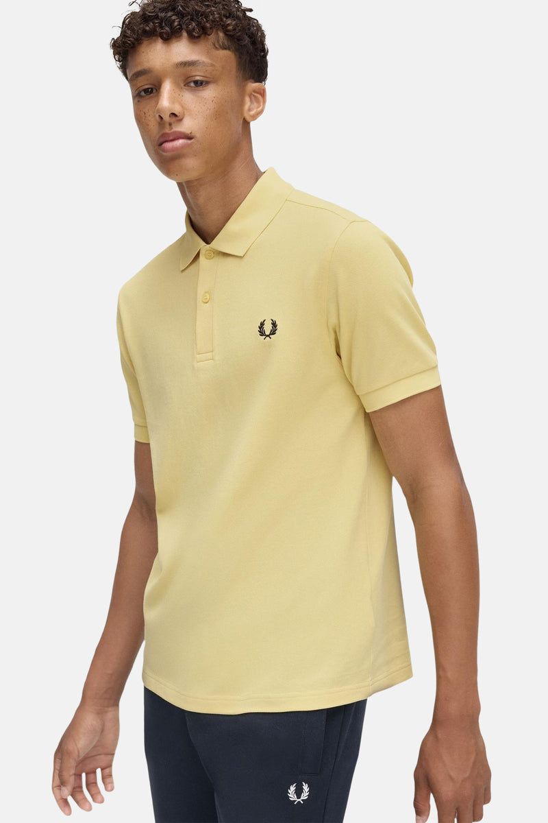 Polo met korte mouwen - geel