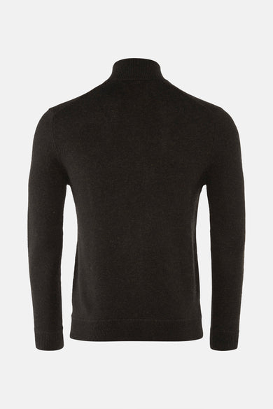 Pull col roulé Vert - SUPERDRY