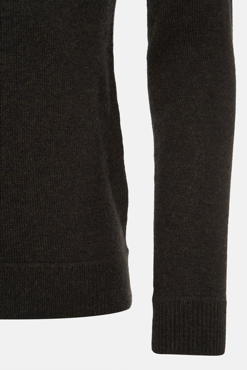 Pull col roulé Vert - SUPERDRY