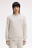 Sweater met ronde hals Beige - Fred Perry