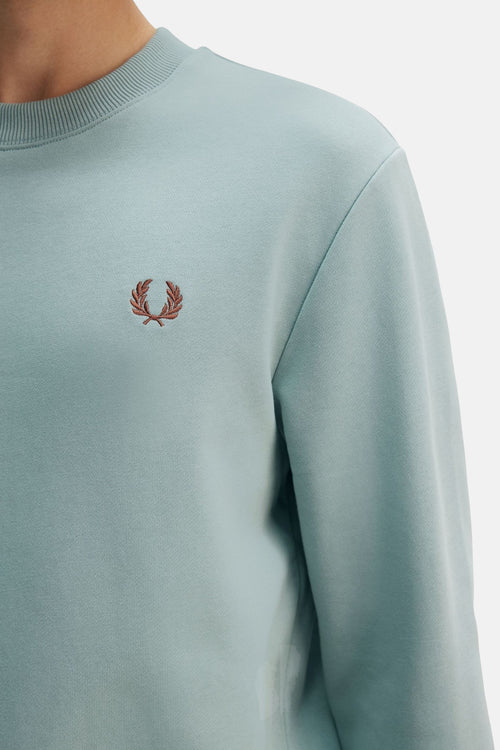 Sweater met ronde hals Blauw - FRED PERRY