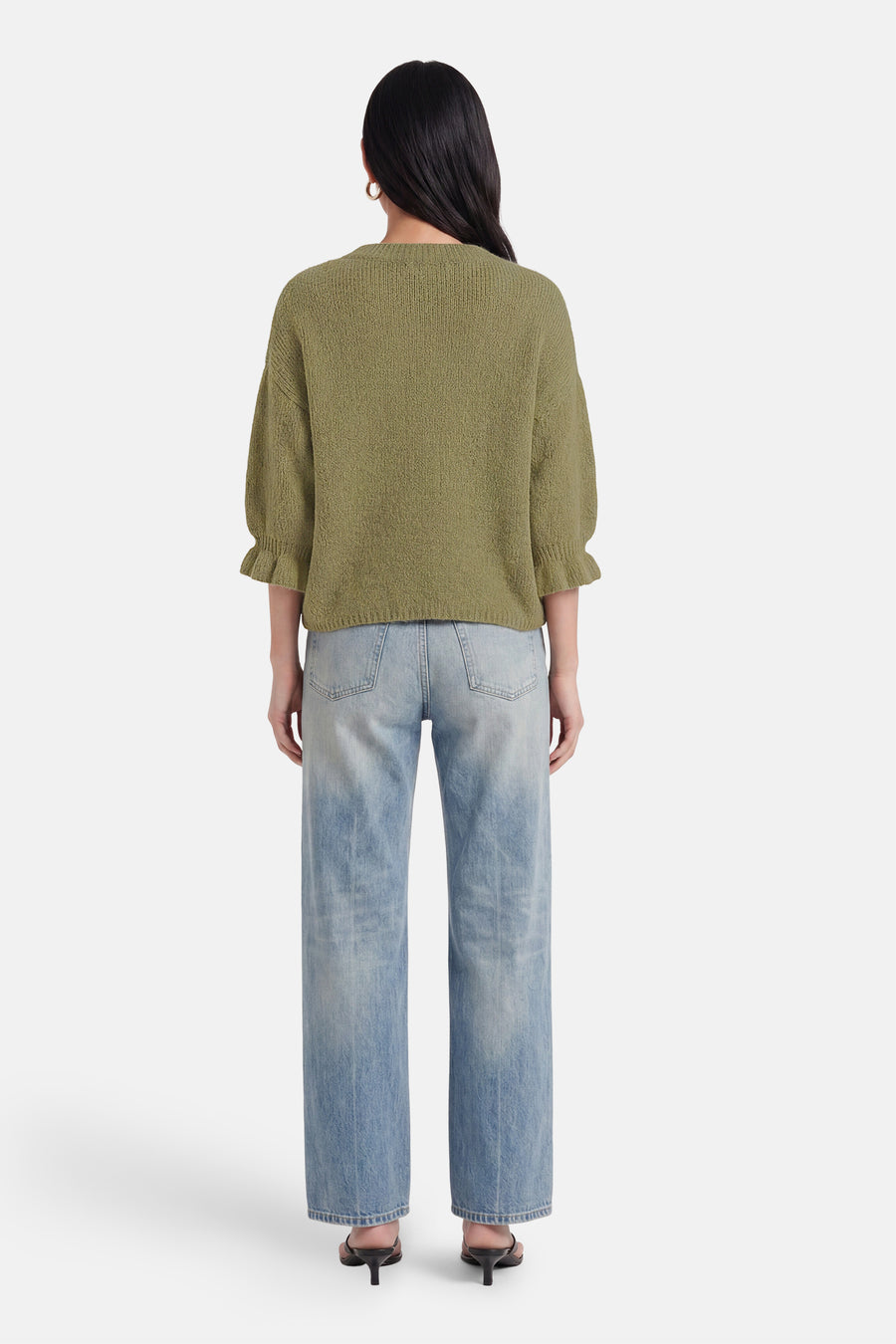 Pull col O - olive