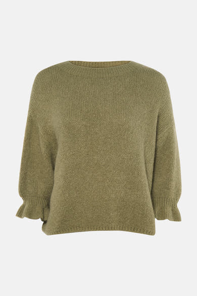 Pull col O - olive