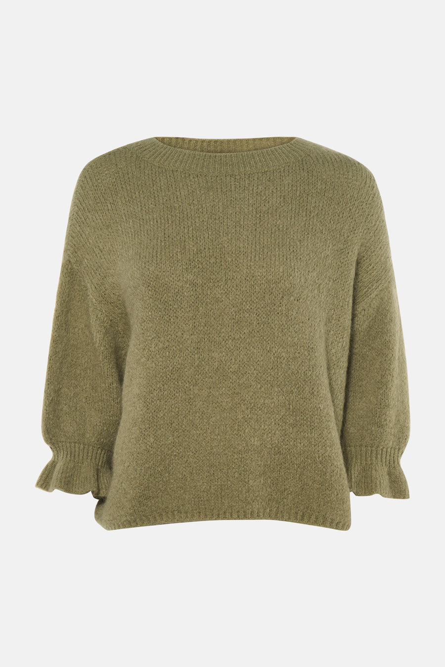 Pull col O - olive