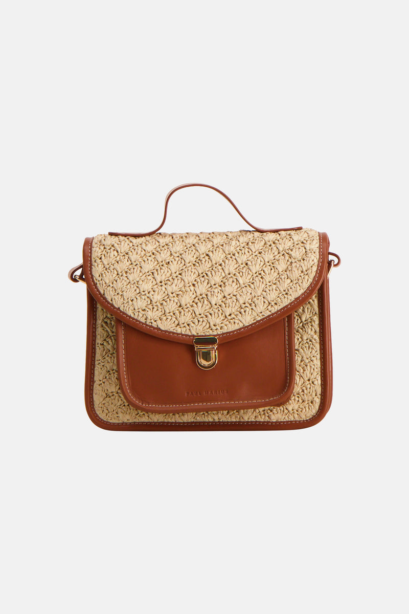 Sac en bandoulière - cognac