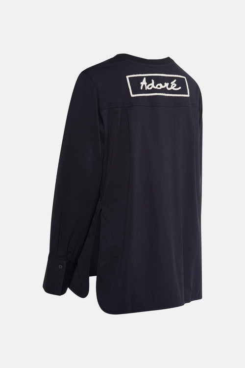 T-shirt met lange mouwen - blauw