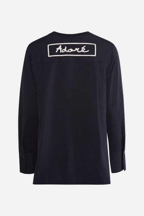 T-shirt met lange mouwen - blauw