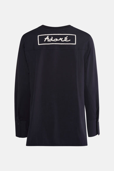 T-shirt met lange mouwen - blauw