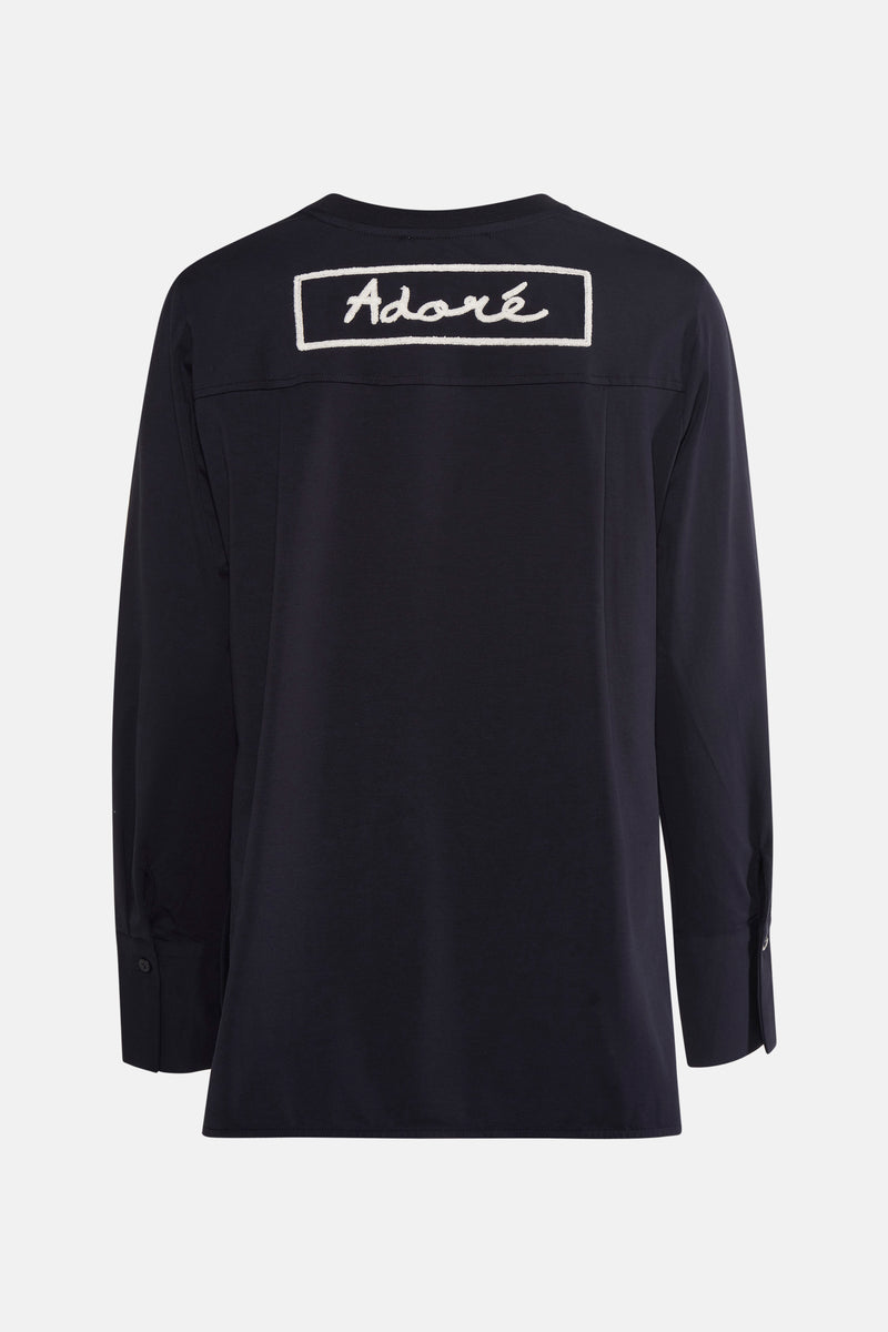 T-shirt met lange mouwen - blauw