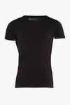 Zwart T-shirt met korte mouwen van Petrol Industries, slim fit.