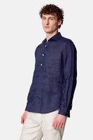 Hemd (lange mouwen) Blauw - Le Fabuleux Marcel de Bruxelles