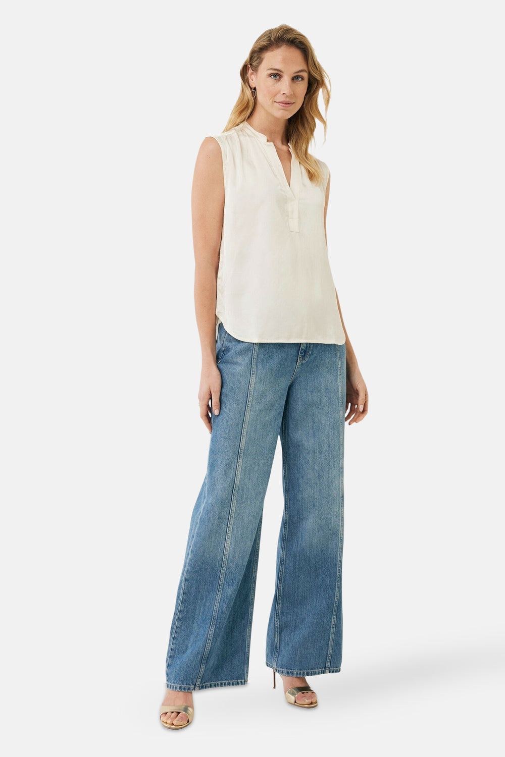 Chemisier (sans manches) Beige - MEXX