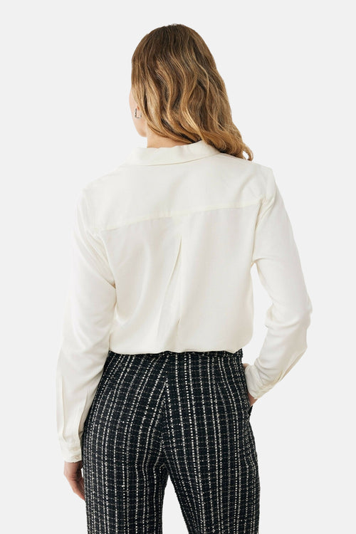 Chemise à manches longues - blanc