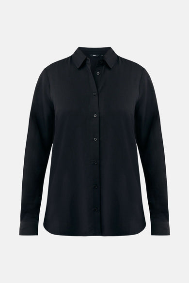 Hemd met lange mouwen - zwart