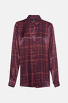 Hemd met lange mouwen - rood