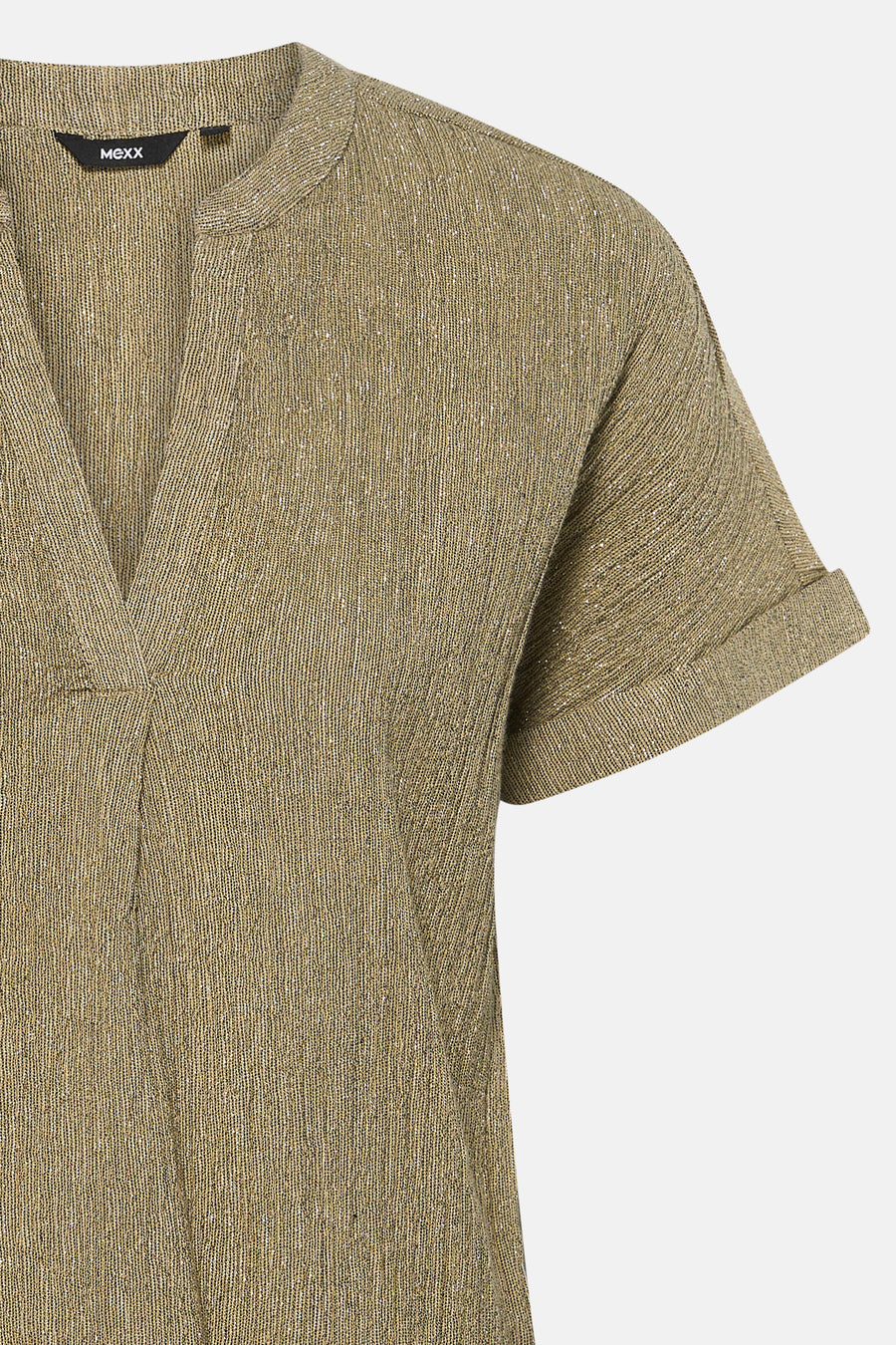 Top uni manches courtes doré - MEXX