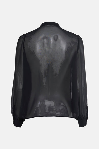 Hemd met lange mouwen - zwart