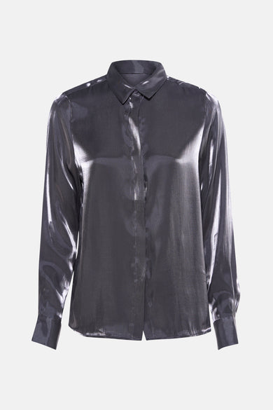 Hemd (lange mouwen) grijs - MEXX