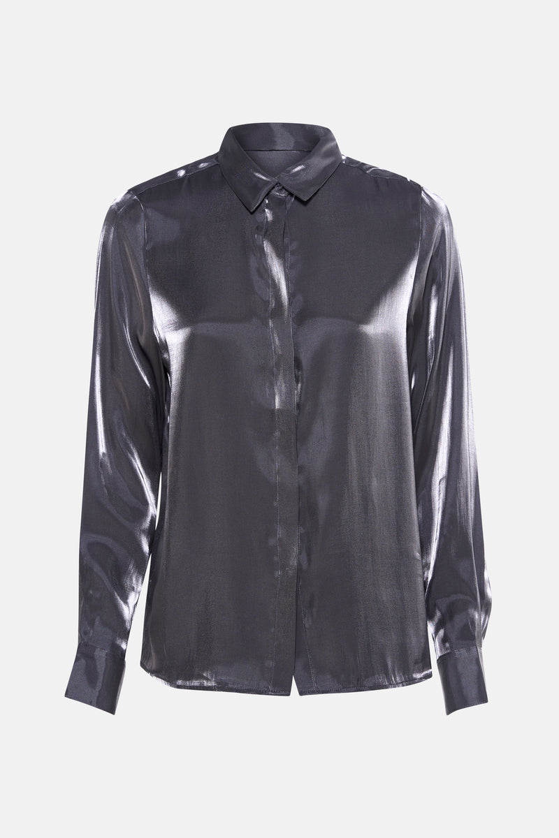 Hemd (lange mouwen) grijs - MEXX