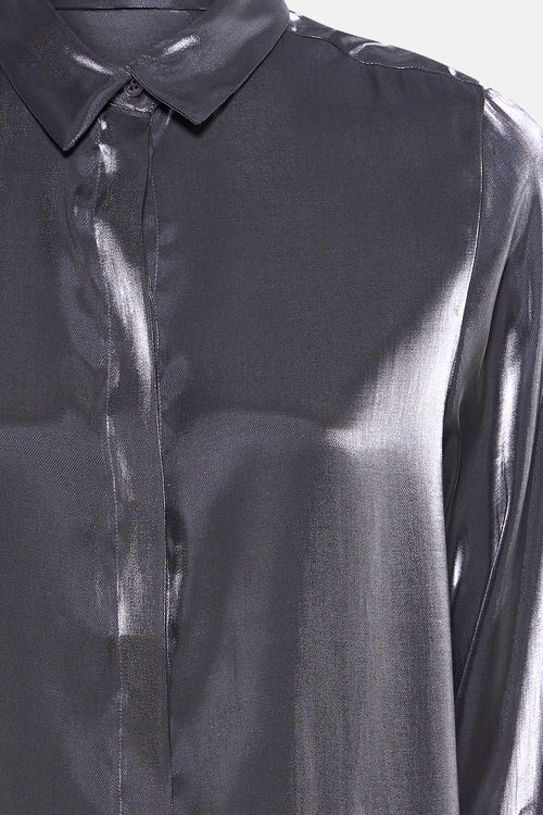 Hemd (lange mouwen) grijs - MEXX