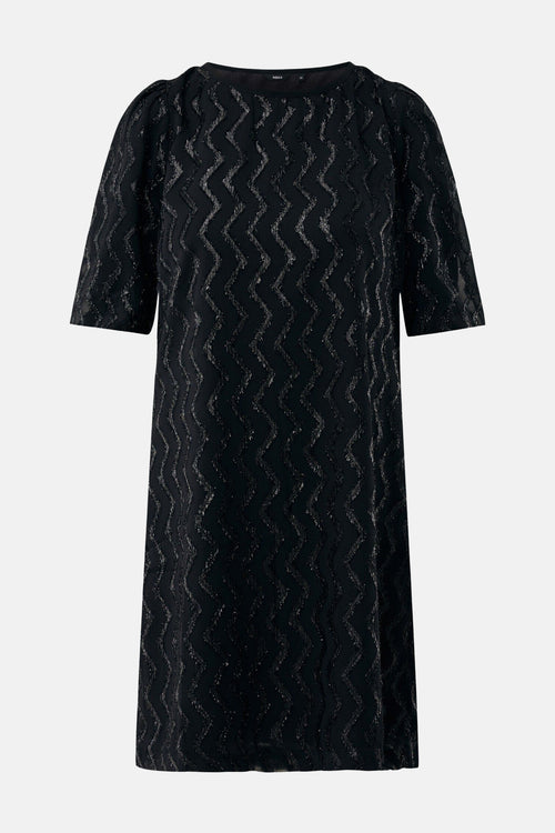 Kleedje met korte mouwen - zwart