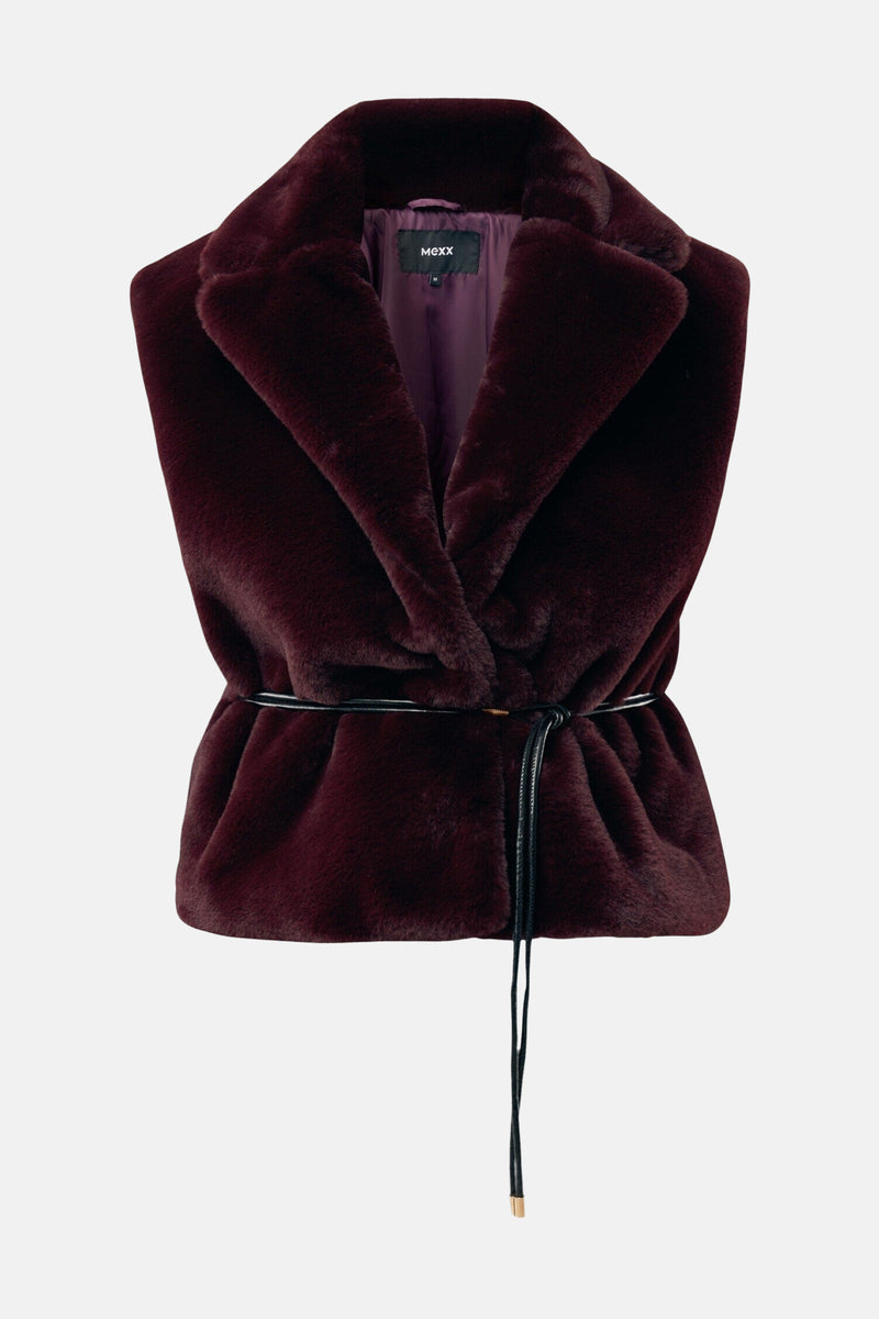 Veste sans manches - Bordeaux