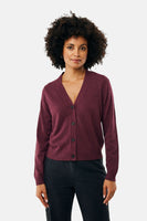Cardigan - Bordeaux