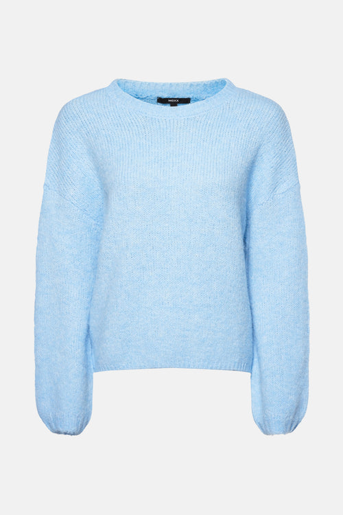 Pull col rond Bleu - MEXX