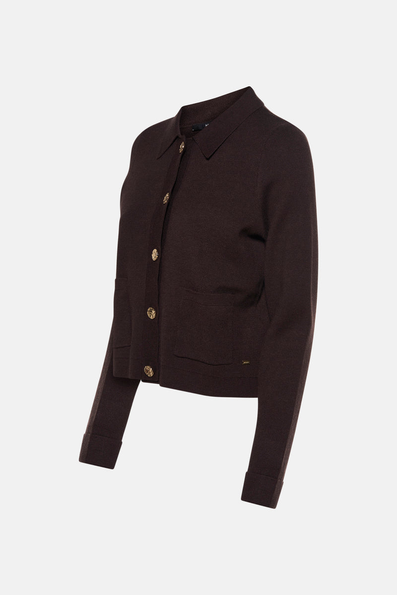 Cardigan - bruin