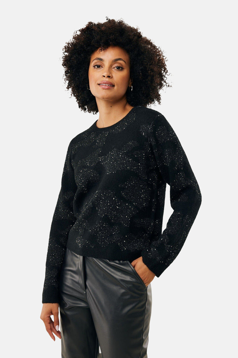 Trui met ronde hals zwart - MEXX