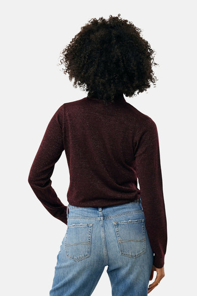 Trui met rolkraag rood - MEXX