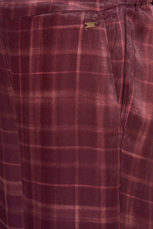 Broek rood - MEXX